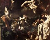 圭尔奇诺 : St William of Aquitaine Receiving the Cowl